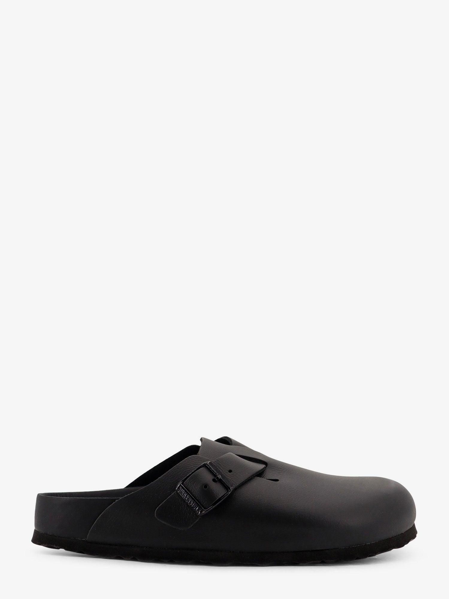Birkenstock Unisex Boston BS Leather Mule Black