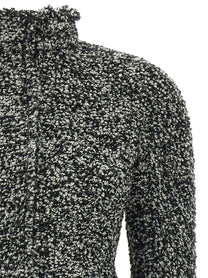 Alberta Ferretti Bouclé Blazer White, view 3