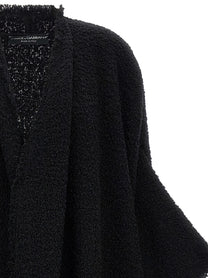 Dolce&amp;Gabbana Bouclé Cape Black