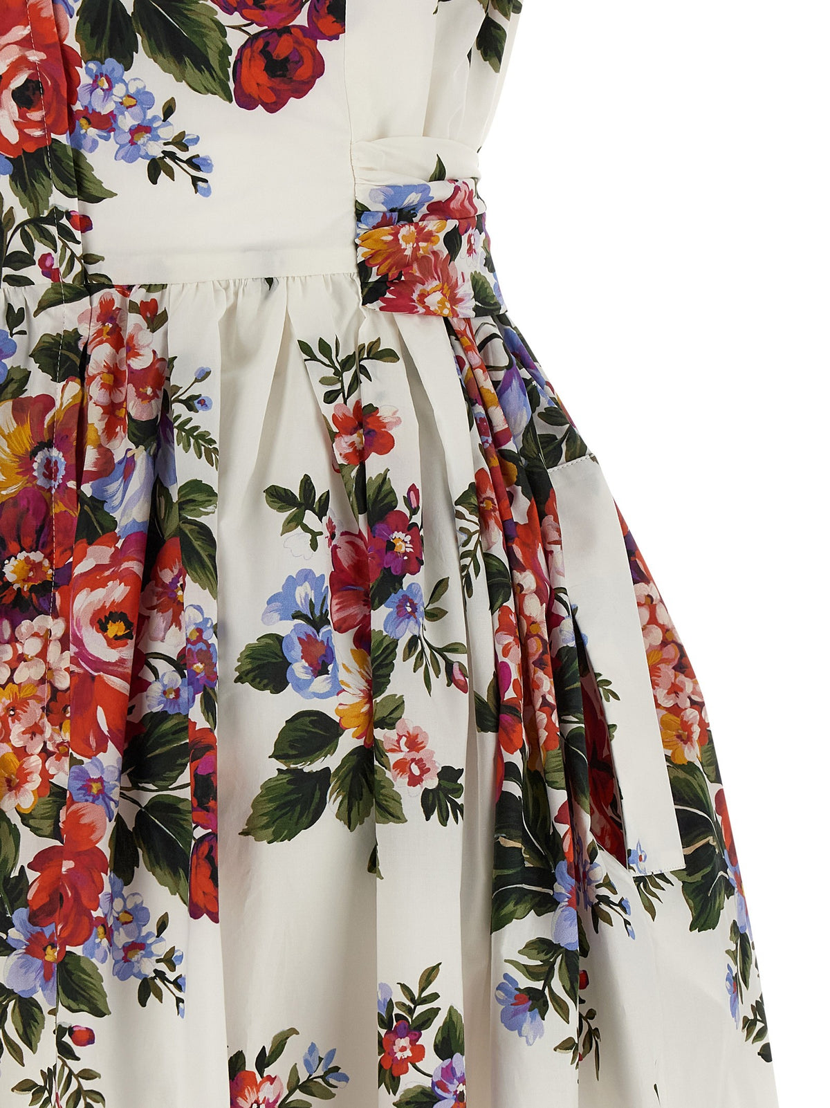 Dolce &amp; Gabbana Bouquet Di Fiori Dress White, view 4