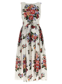 Dolce &amp; Gabbana Bouquet Di Fiori Dress White