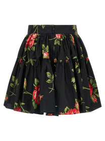 Dolce &amp; Gabbana Women's Cotton Skirt Black