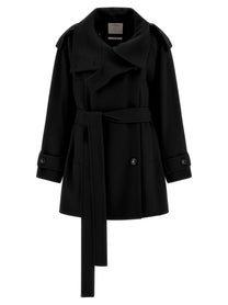 Sportmax Trench Coat Black