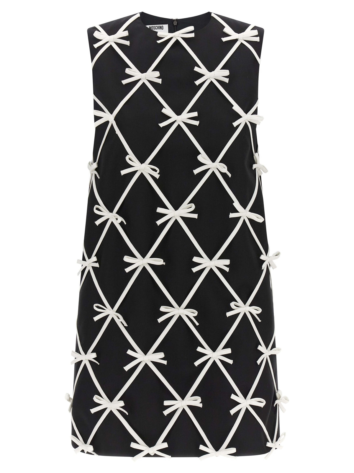 Moschino Bow Dress White
