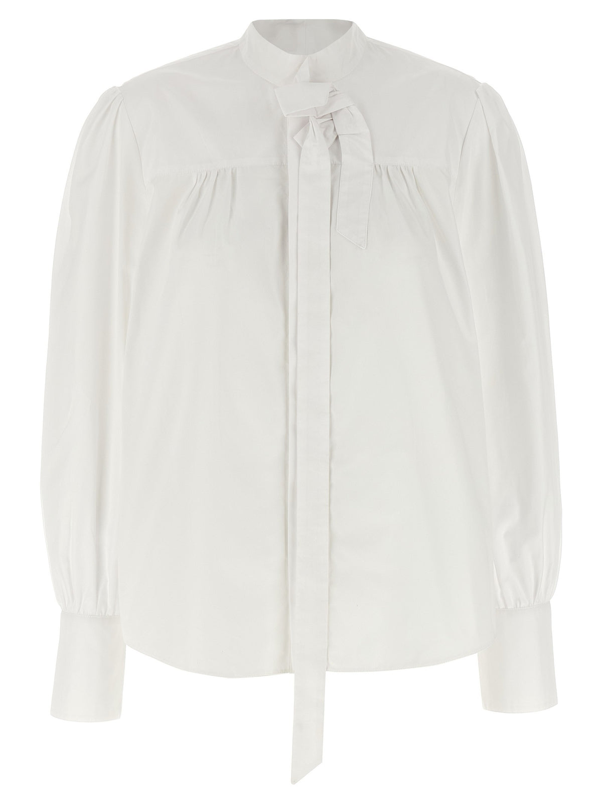 PRADA Bow Shirt White