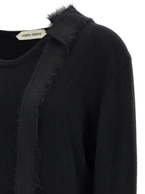 Alberta Ferretti Bow Sweater Black, view 4