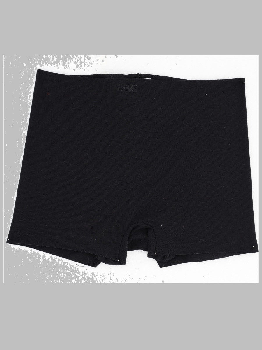 MM6 Maison Margiela Women's Boxer Elasticizzato Black