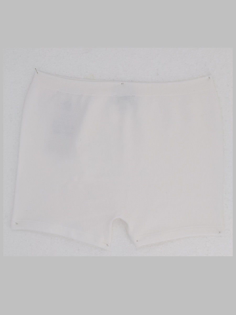 MM6 Maison Margiela Women's Boxer Elasticizzato White