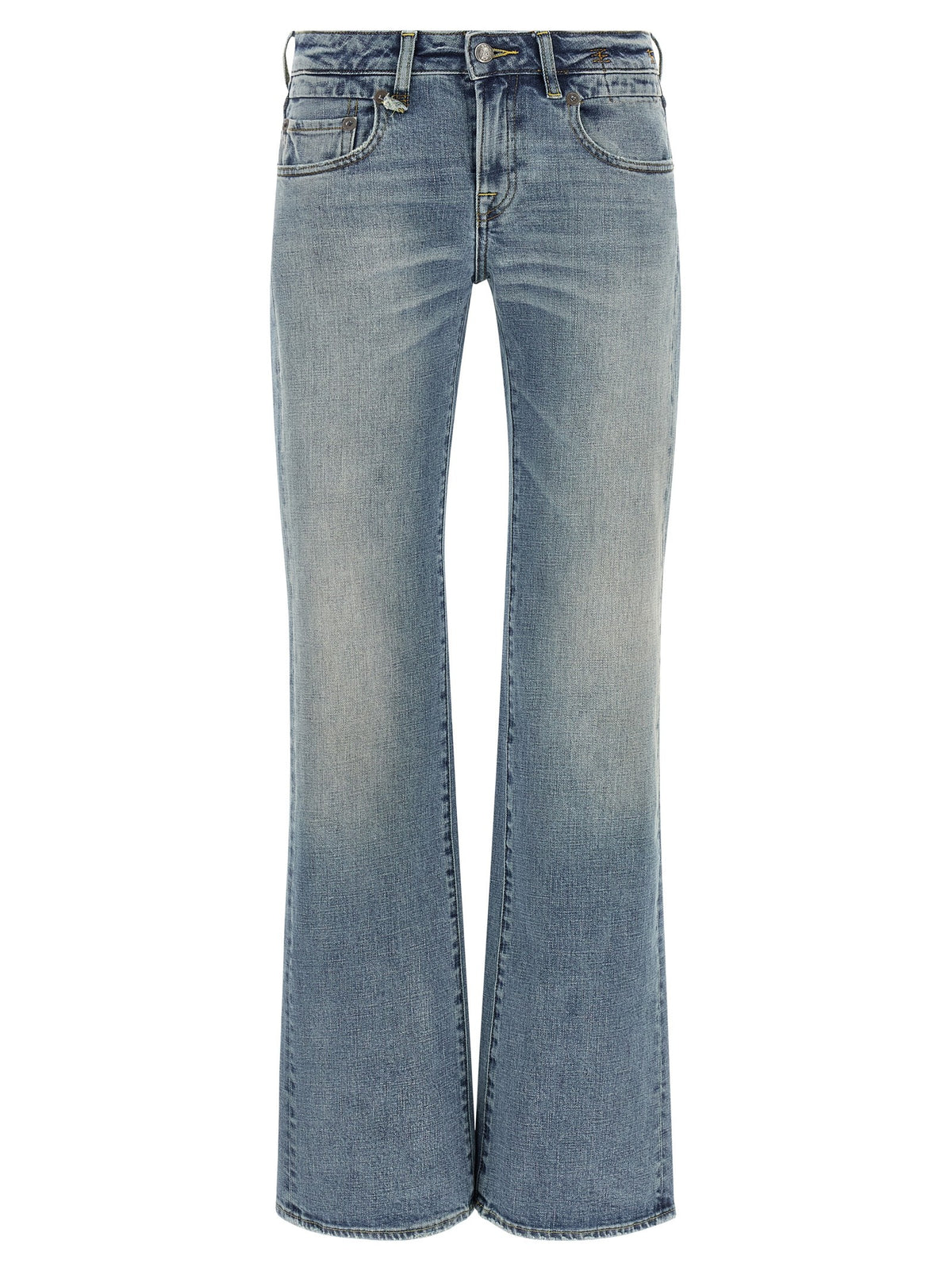 R13 Boy Flare Jeans Blue