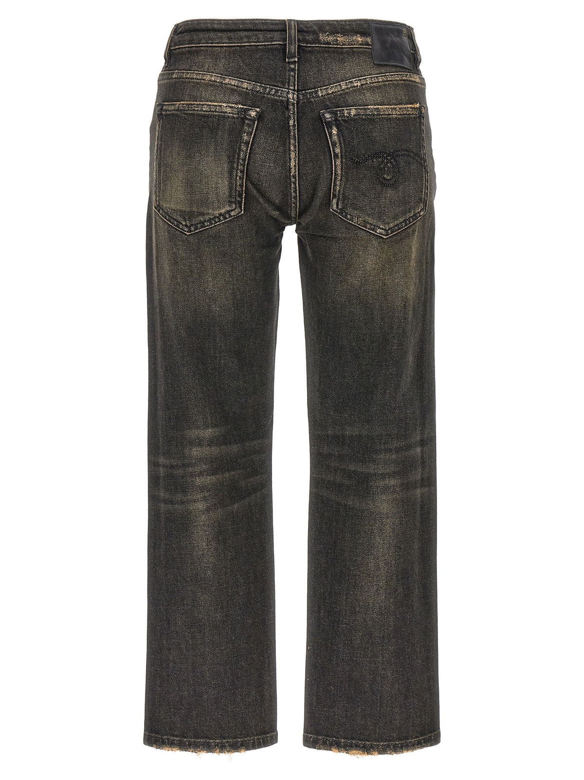 R13 Boy Straight Jeans Black