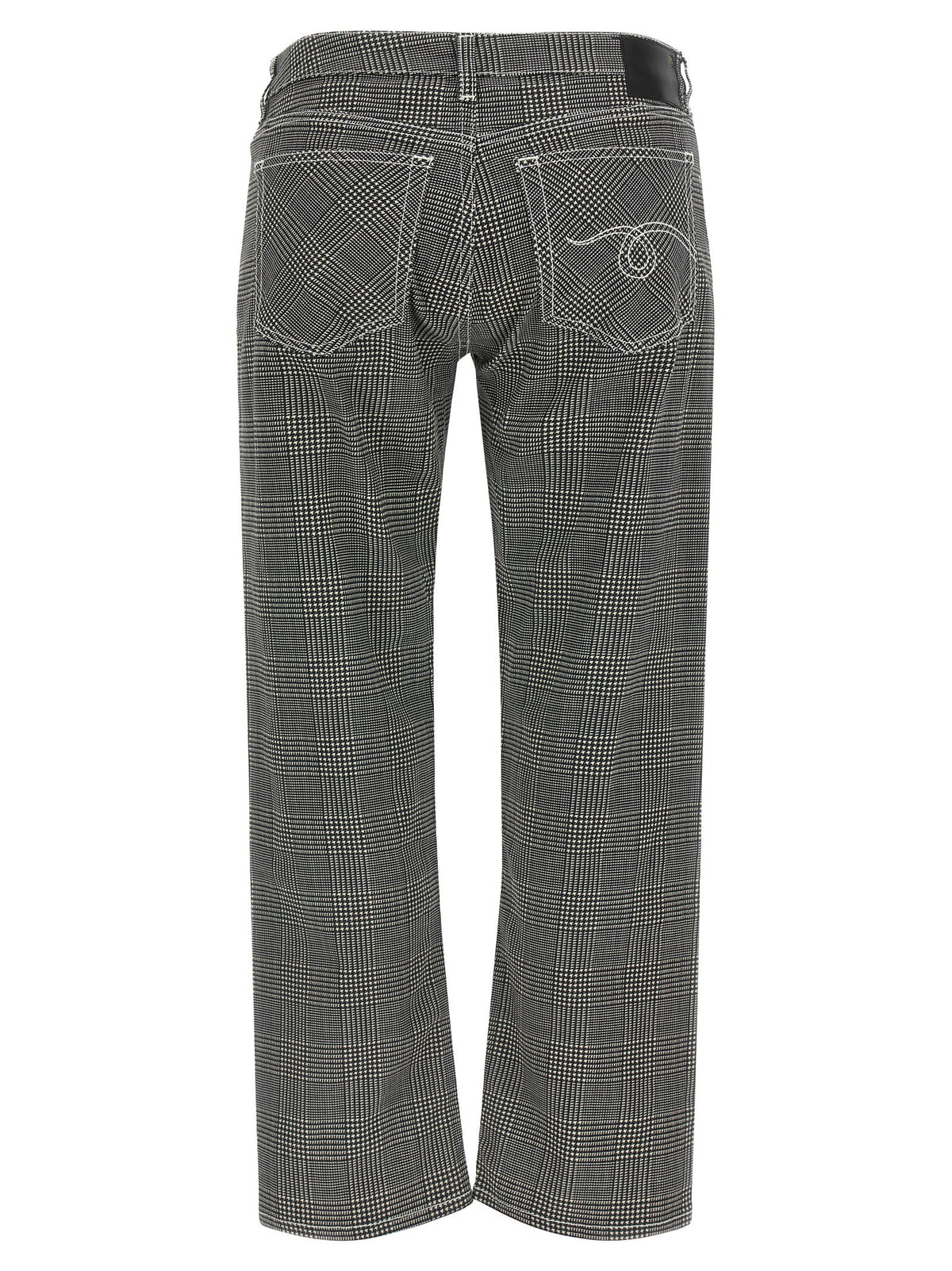 R13 Boy Straight Pants White