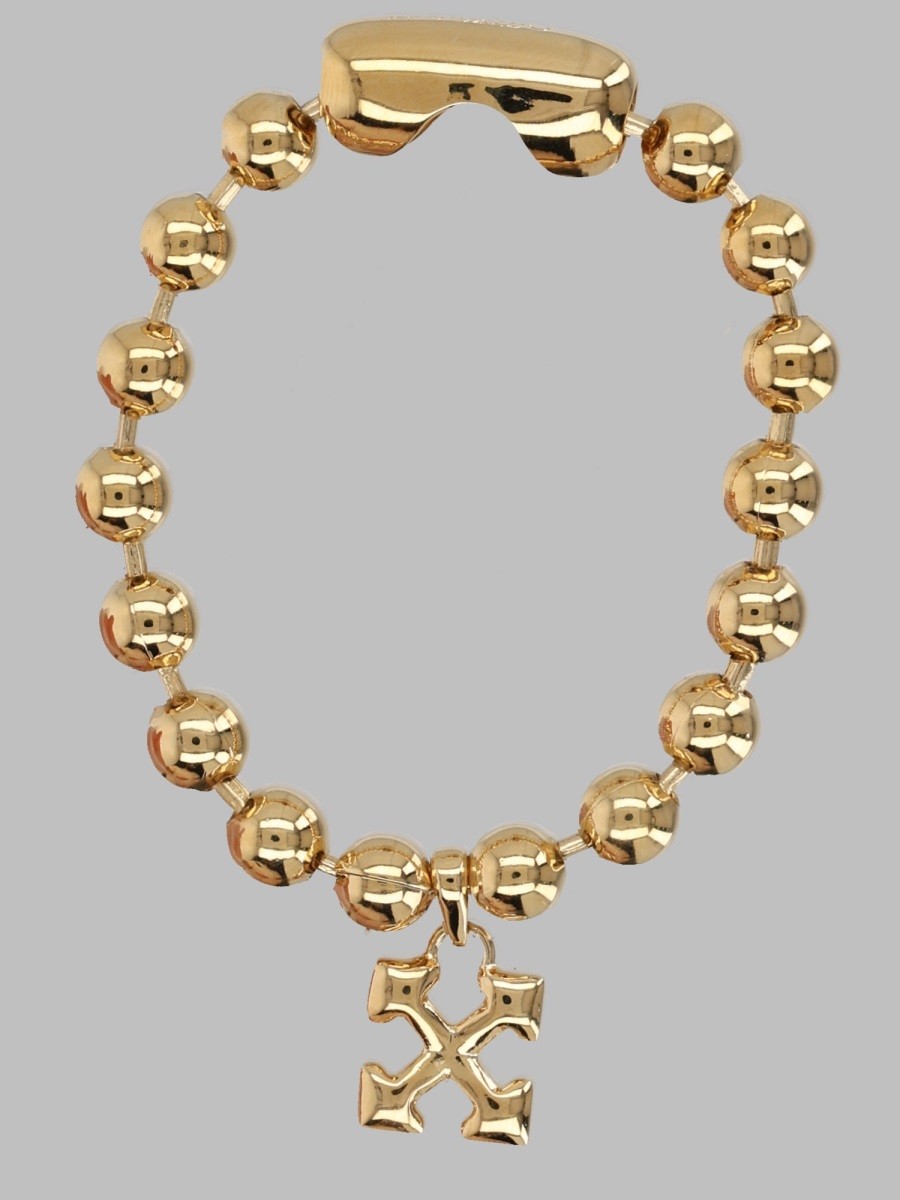 Off-White Women's Bracciale Arrow Ball Gold