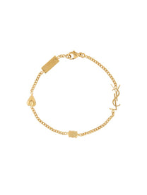 Saint Laurent Women's Bracciale Cassandre Gold