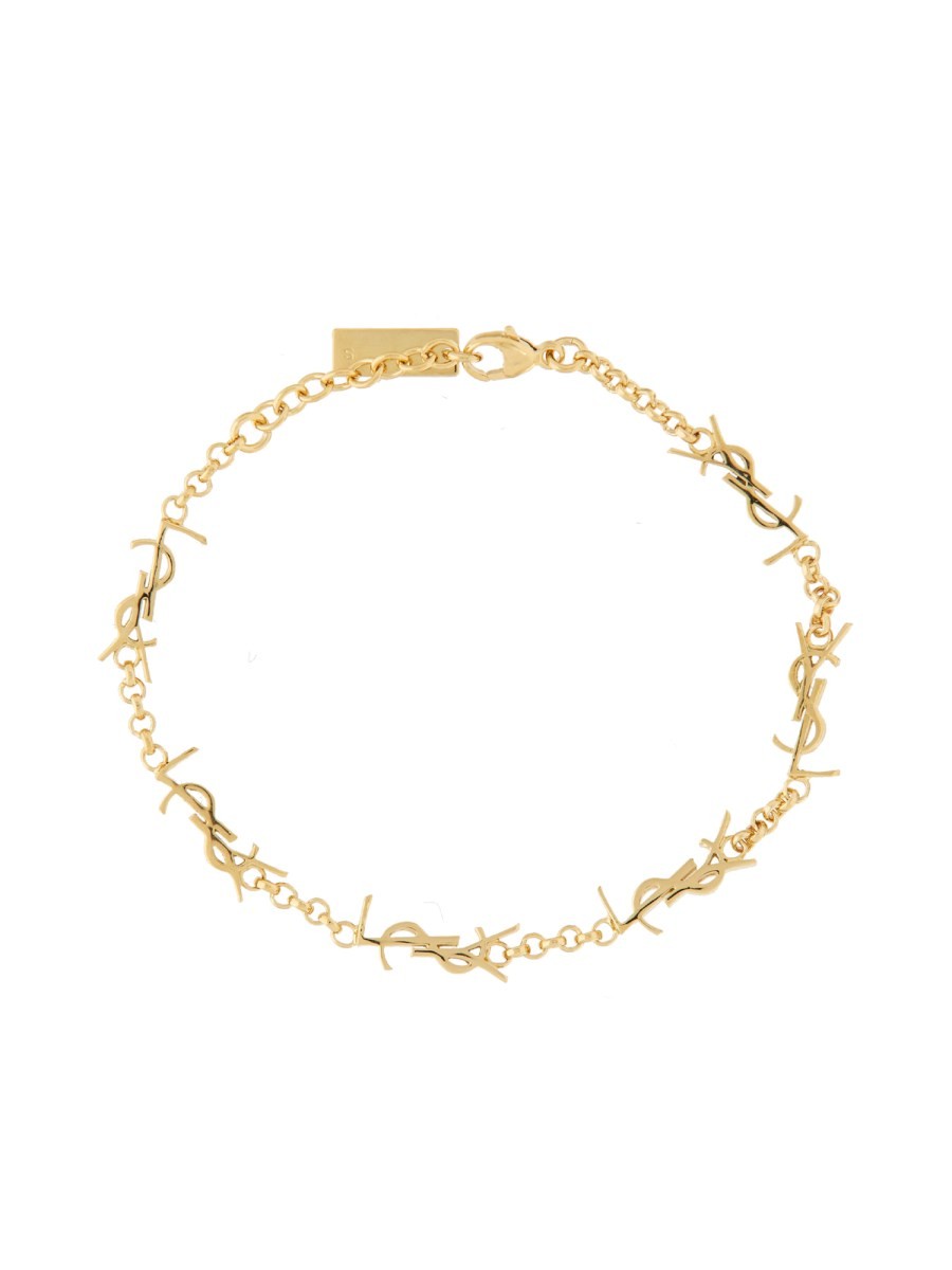 Saint Laurent Women's Bracciale Cassandre Gold