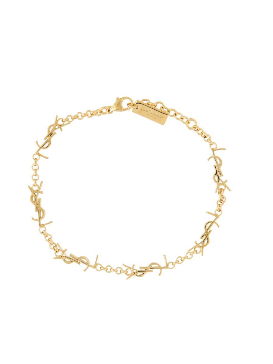 Saint Laurent Women's Bracciale Cassandre Gold