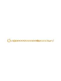 Saint Laurent Women's Bracciale Con Ciondolo Cassandre Gold