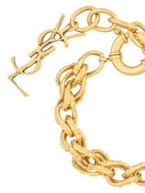 Saint Laurent Women's Bracciale Con Ciondolo Cassandre Gold