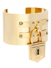 Elisabetta Franchi Bracelet Padlock Gold