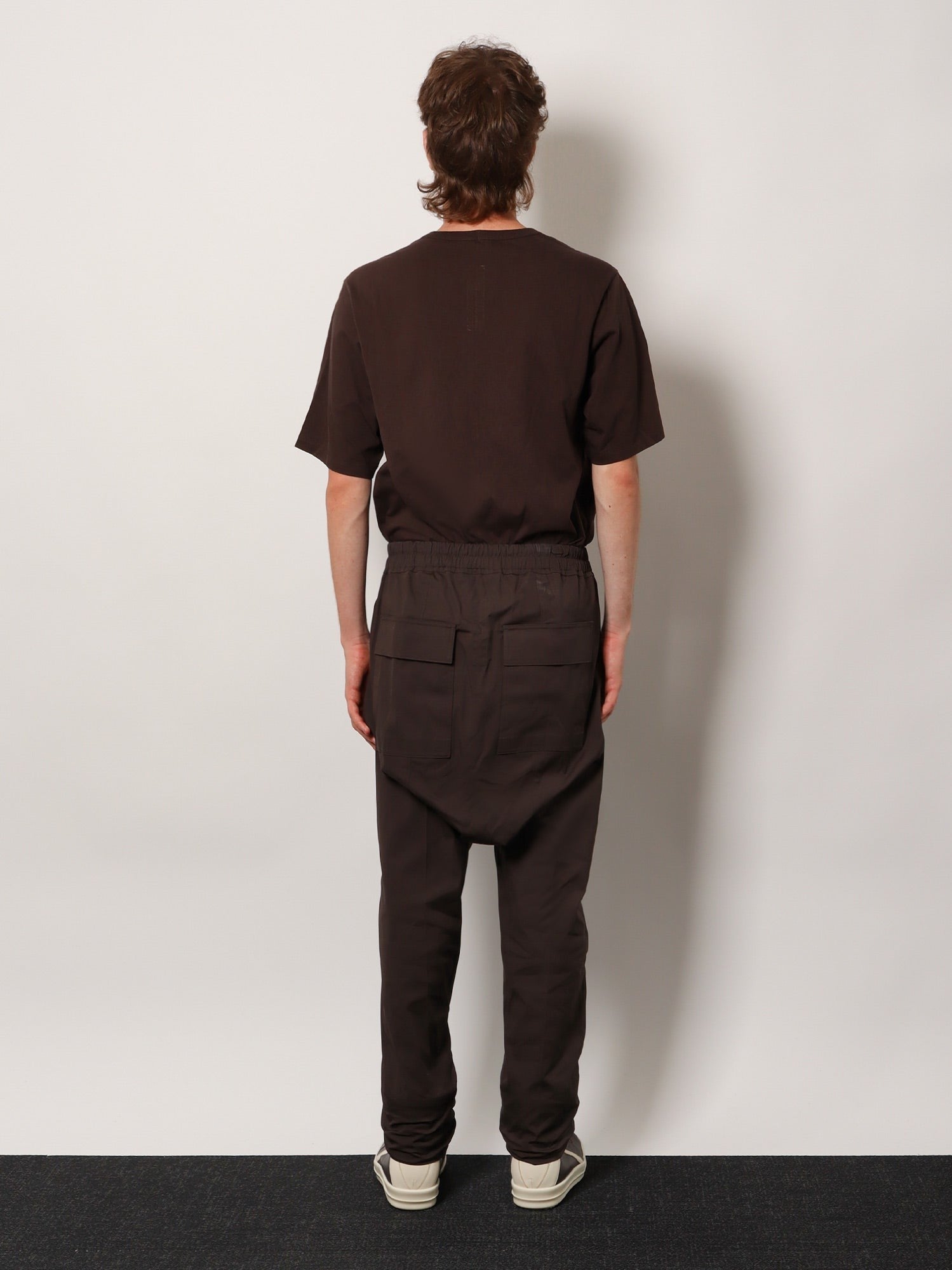 Rick Owens Men's Brad Cotton Shirt Grey