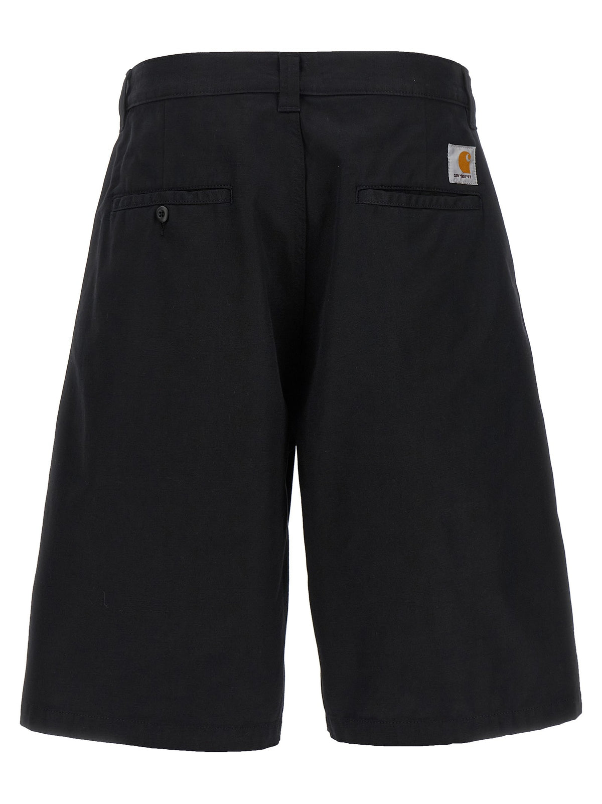 Carhartt Wip Men's Brader Cotton Bermuda Shorts Black