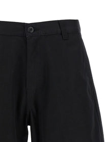 Carhartt Wip Men's Brader Cotton Bermuda Shorts Black