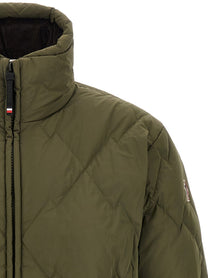 Moncler Grenoble Bramans Down Jacket Green, view 3