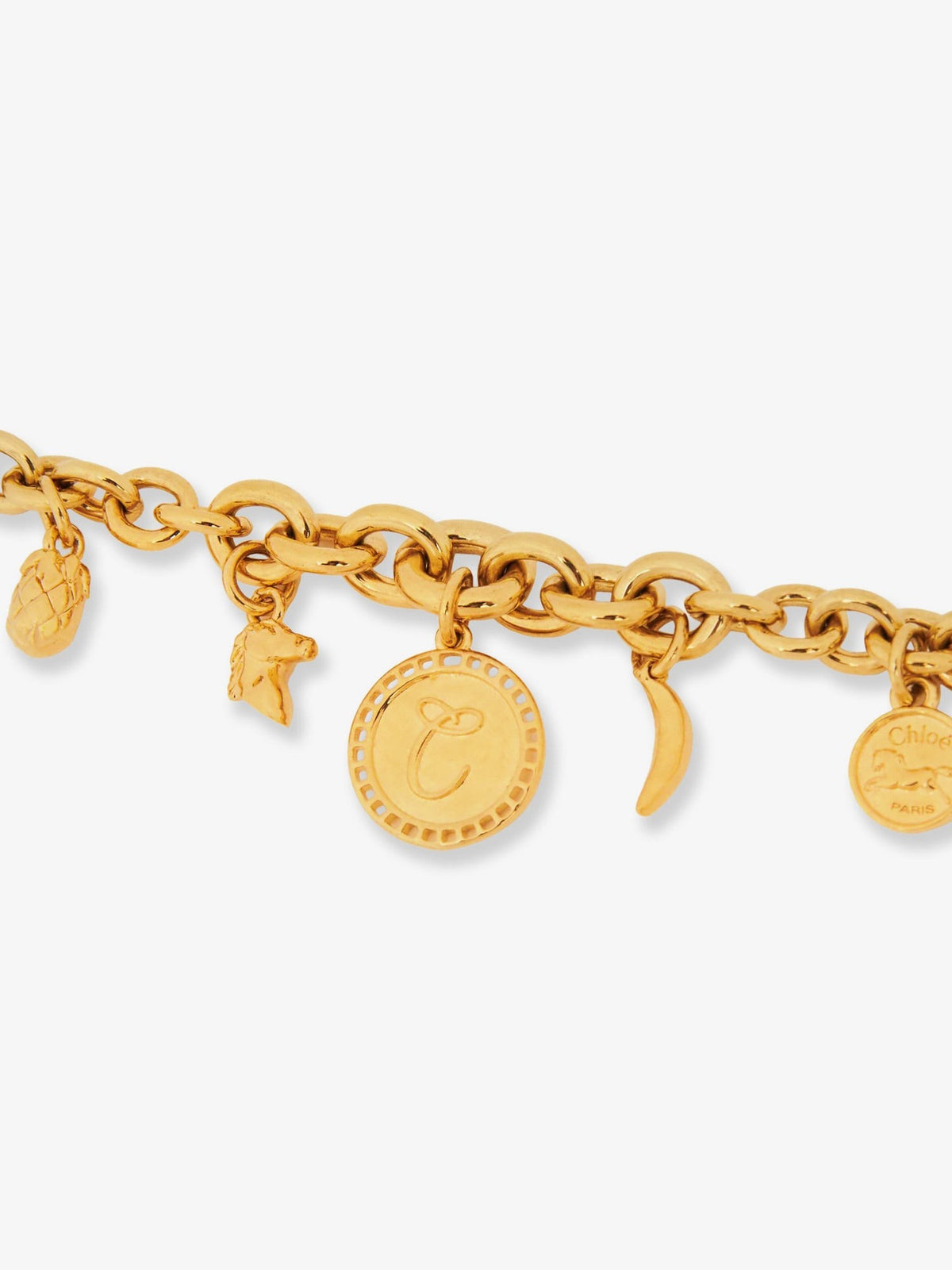 Chloé Women's Brass Bracelet Gold, view 2