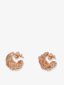 Bottega Veneta Women's Brass Earrings White