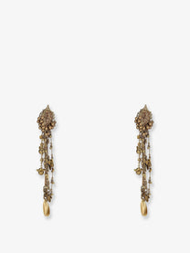 Dries Van Noten Women's Brass Earrings OLDBRASS