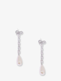 self-portrait Women's Brass Earrings Silver