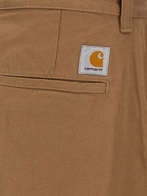 Carhartt Wip Men's Bready Cotton Trousers Beige