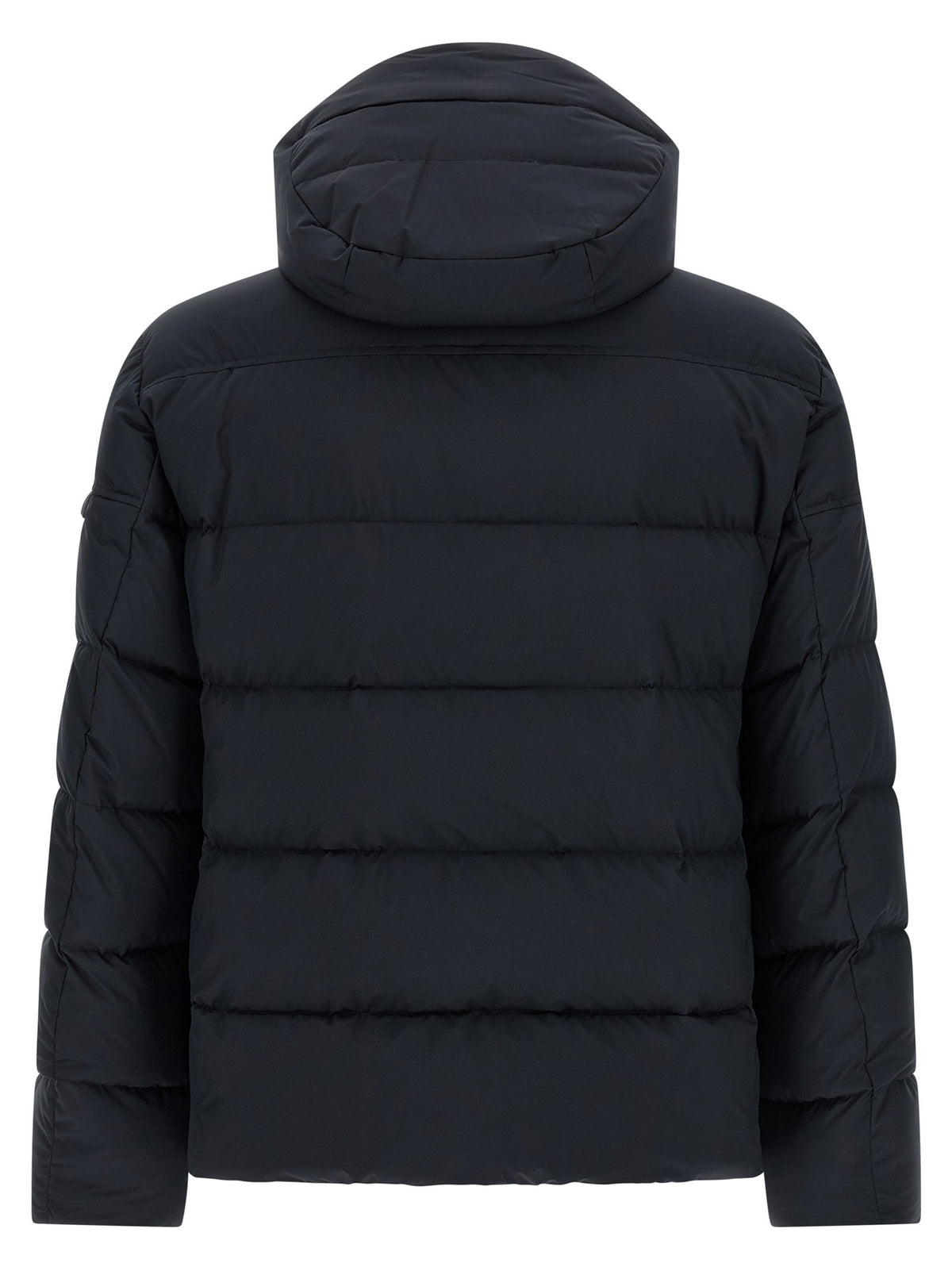 MooRER Brett Acqua Line Bomber Jacket Blue