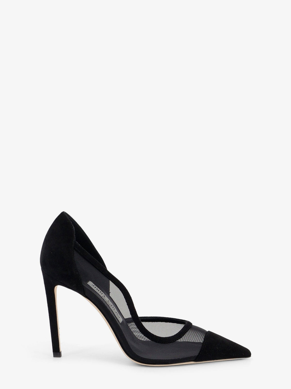 Jimmy Choo Women's Brigitte Suede Décolleté Black
