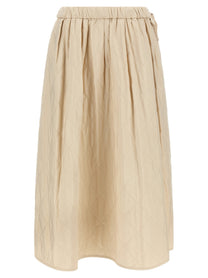Weekend Max Mara Briose Skirt Beige