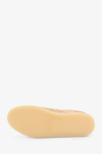 Beige rubber sole of brunello cucinelli men’s suede and leather minimalist flat sneakers