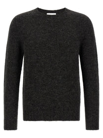 Oliver Lattughi Brushed Alpaca Sweater Grey