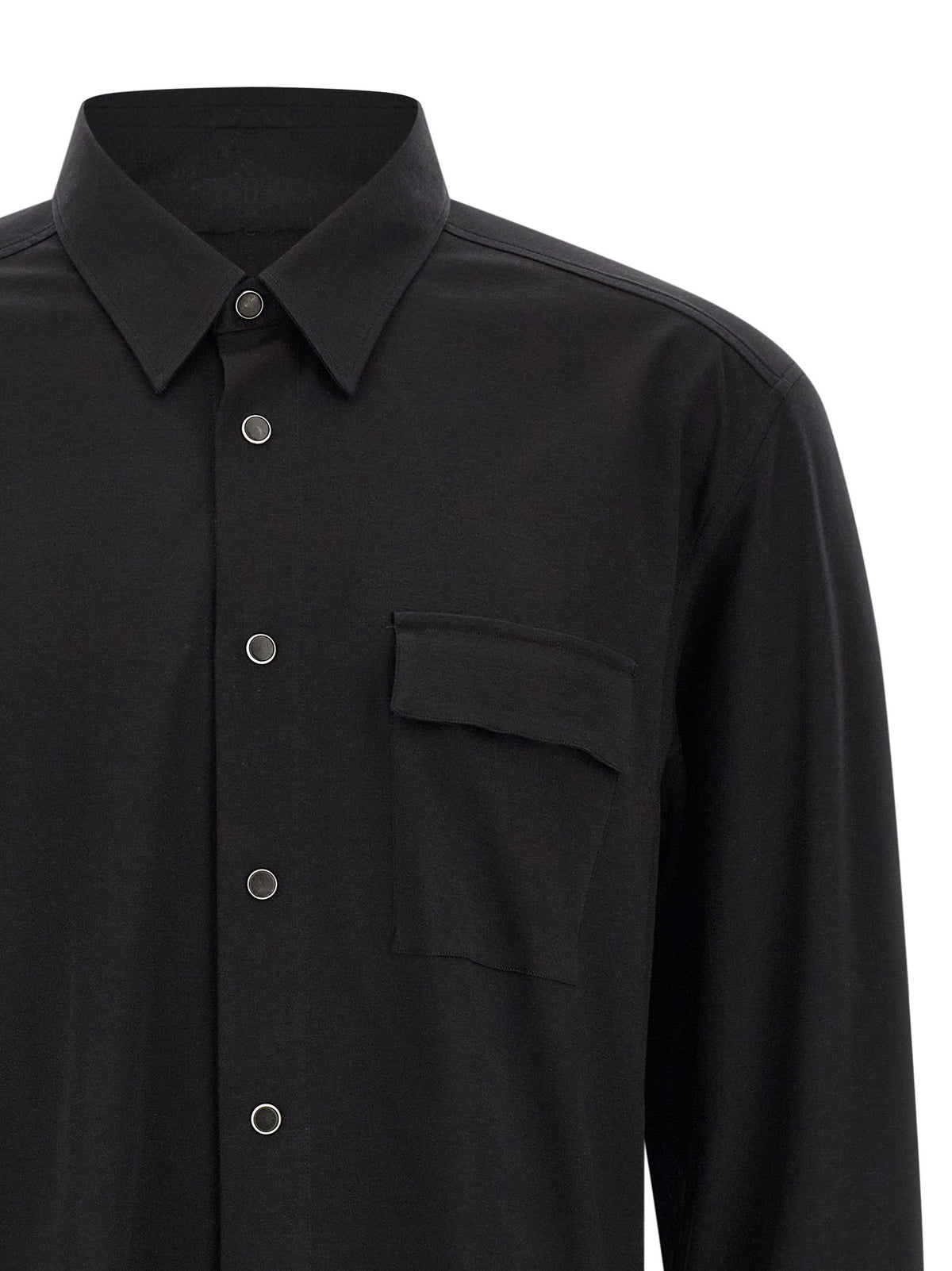 Kiton Buba Shirt Black