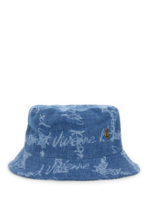 Vivienne Westwood Women's Bucket Hat Blue