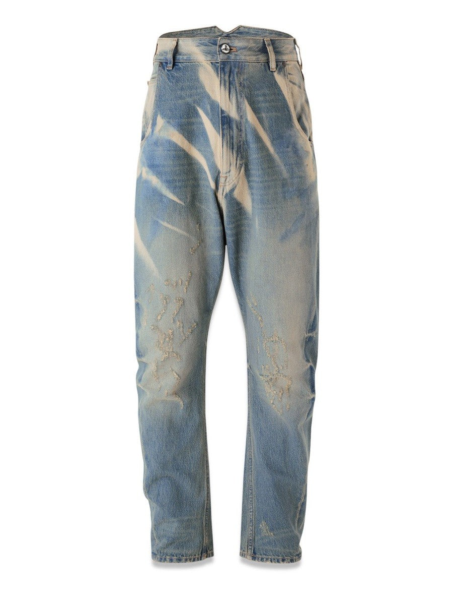 Vivienne Westwood Women's Buckle Back Jeans Blue