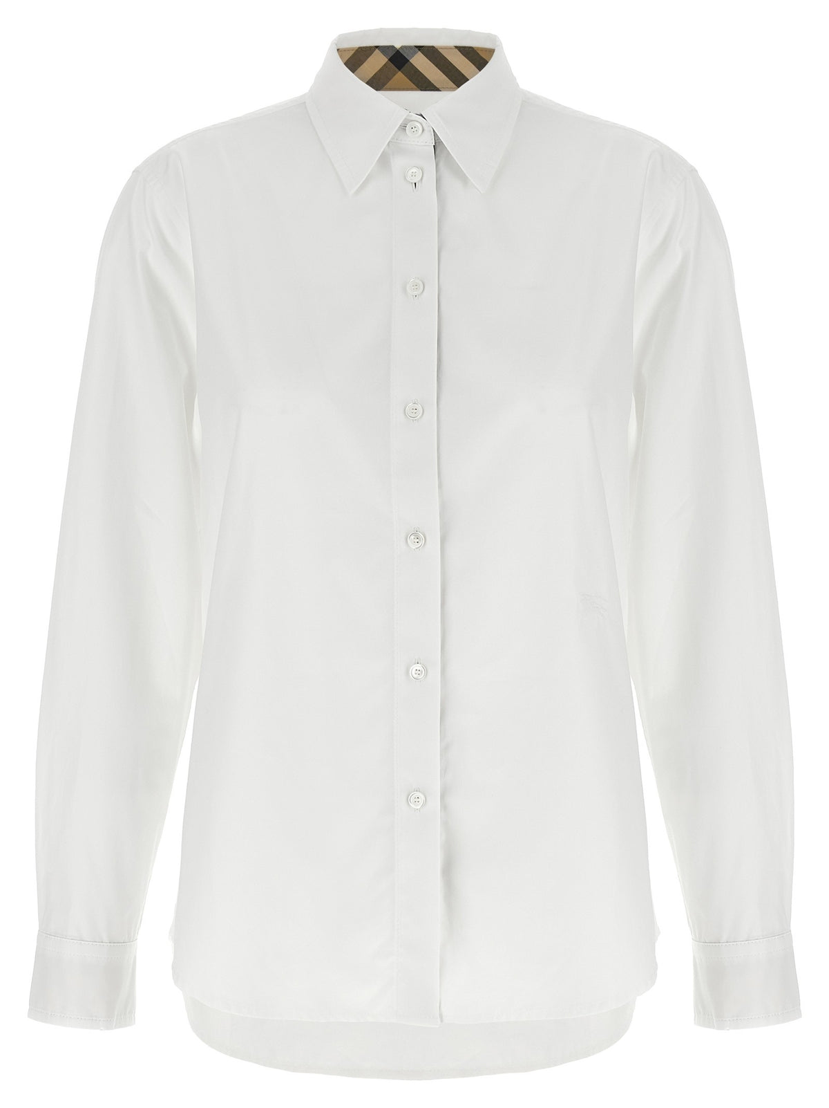 Burberry Burberry Check Insert Shirt White