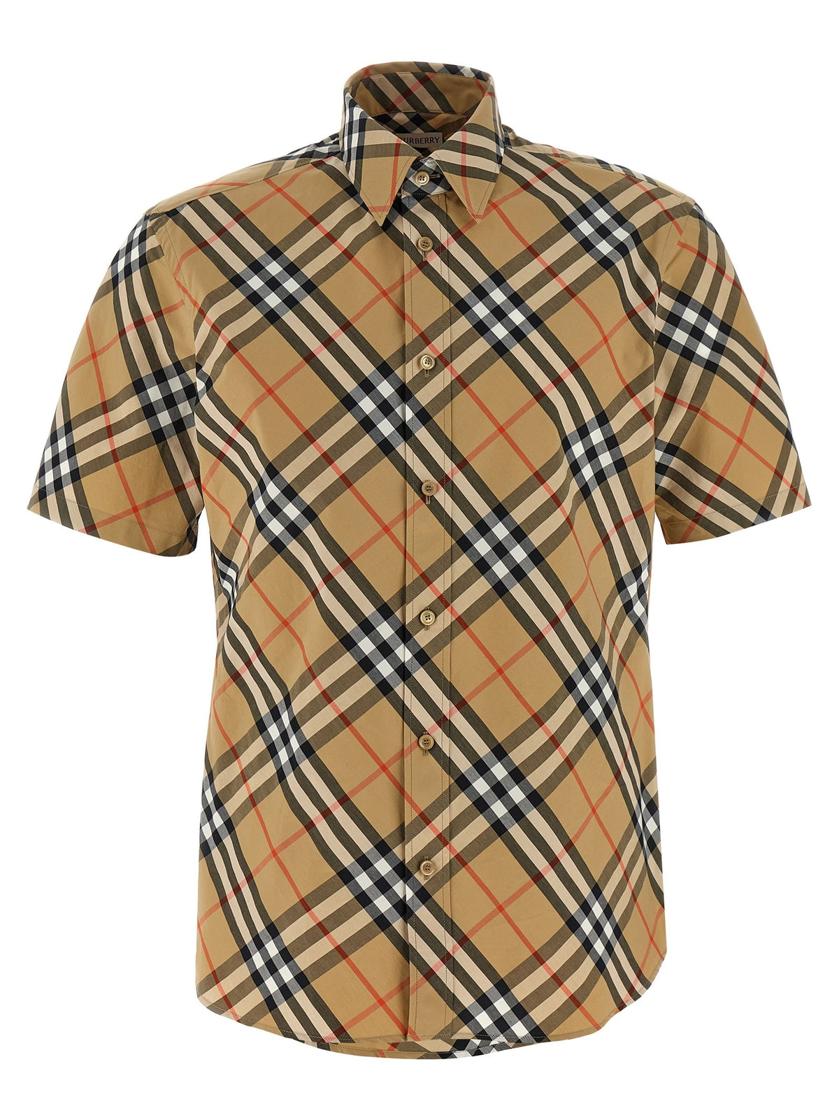 Burberry Burberry Check Shirt Beige