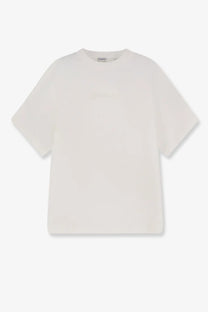 Off-white burberry men’s ryan organic cotton short-sleeved shirt with minimalist design and subtle neckline label