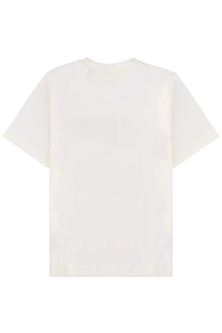 Burberry women’s white cotton t-shirt with a simple minimalist design perfect for casual wear