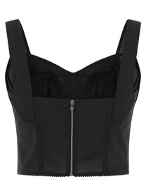 Dolce&amp;Gabbana Bustier Top Black
