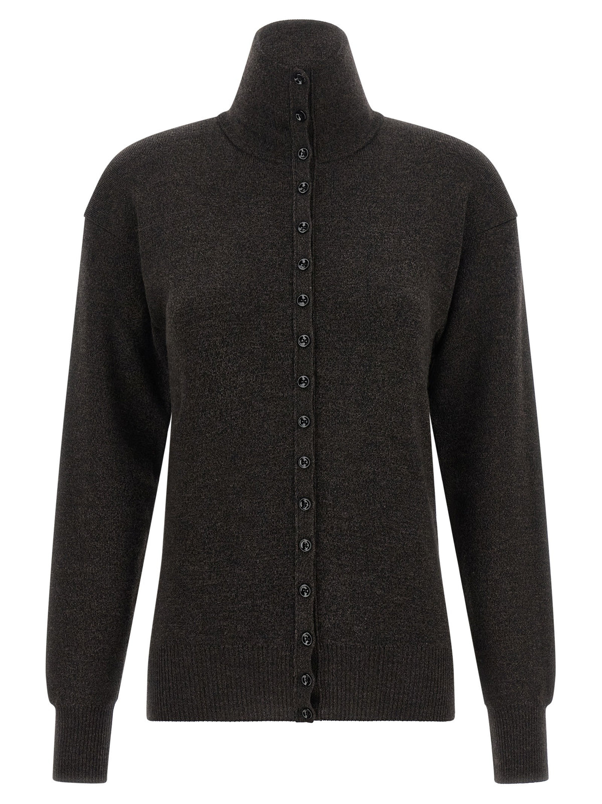 Lemaire Button Cardigan Brown