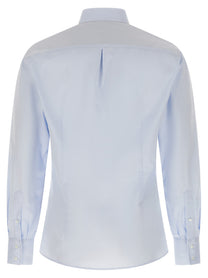 Brunello Cucinelli Button Down Shirt Blue