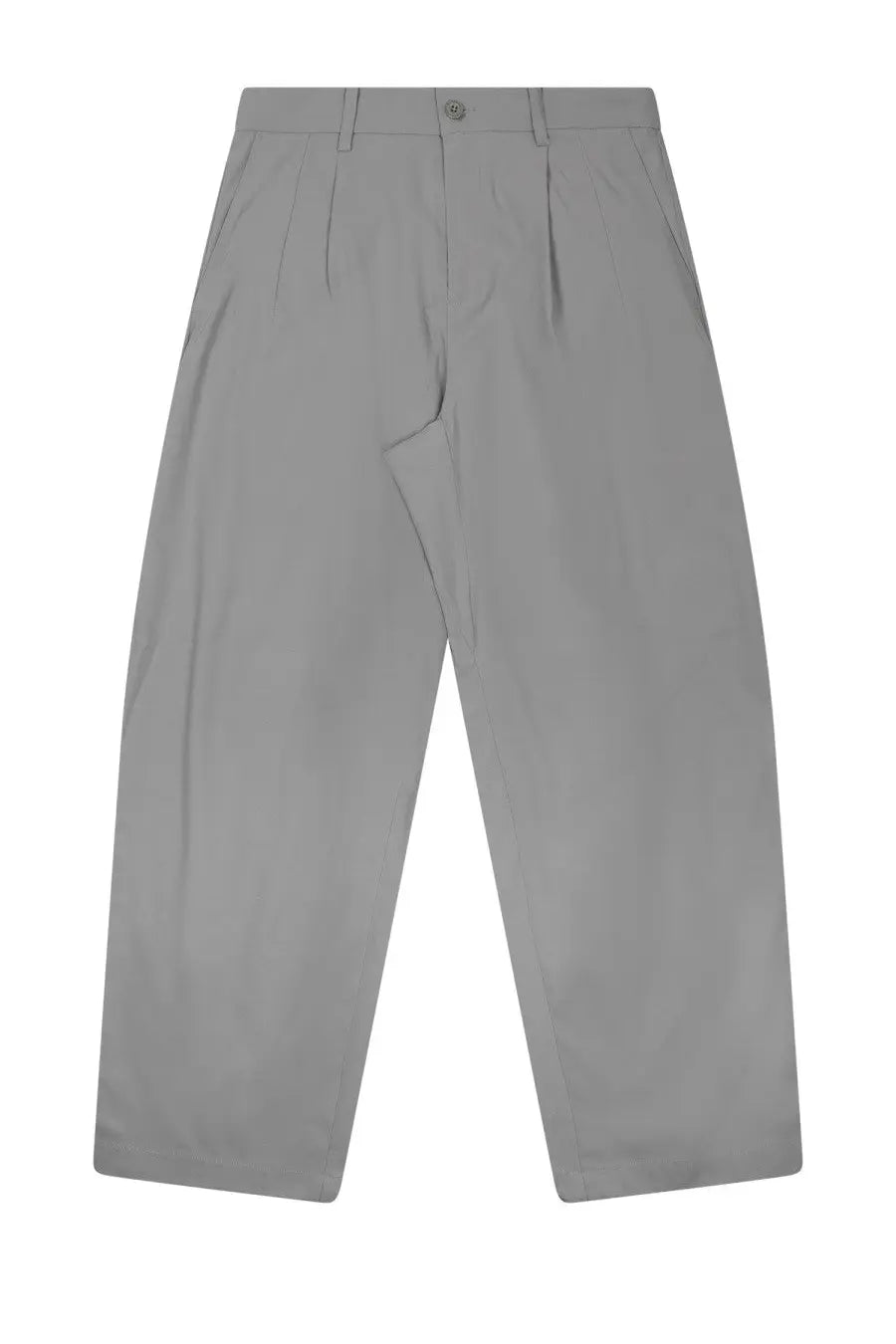 C.p. company men’s pantalone metropolis cargo grey gray pleated trousers with clean minimalist design