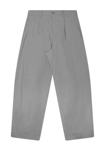 C.p. company men’s pantalone metropolis cargo grey gray pleated trousers with clean minimalist design