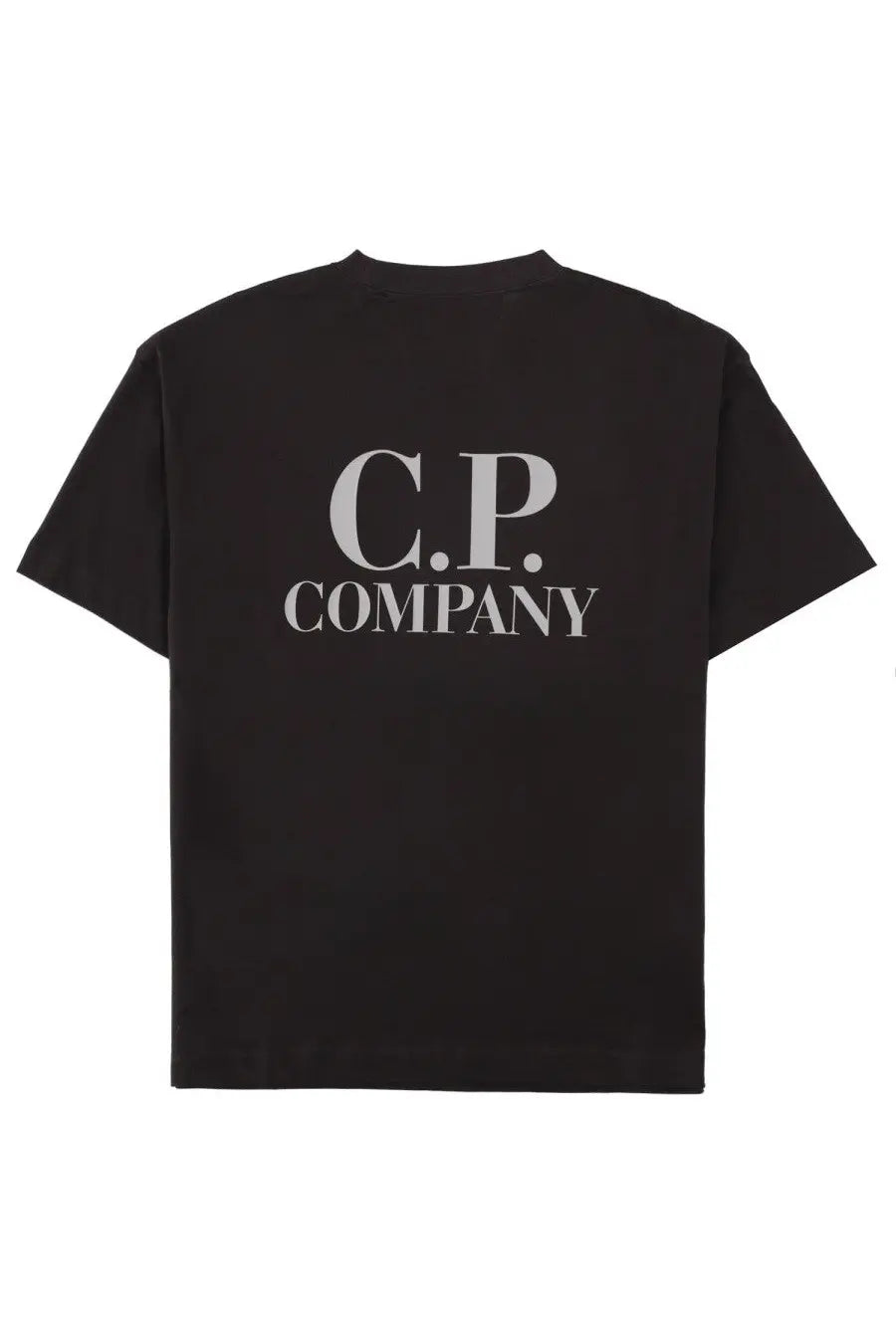 Black c.p. company men’s shirt featuring sleek design in black cotton for casual and stylish wear