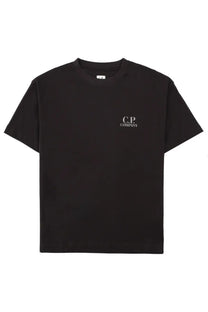Black c p company men’s shirt featuring a sleek black design ideal for casual and smart casual wear
